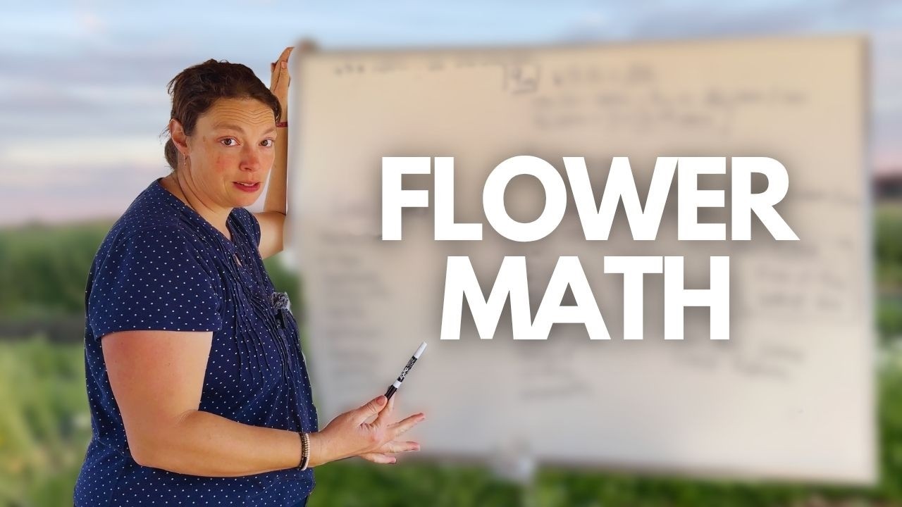 How many flowers can you actually grow in a small space&hellip; and is it enough to sell?