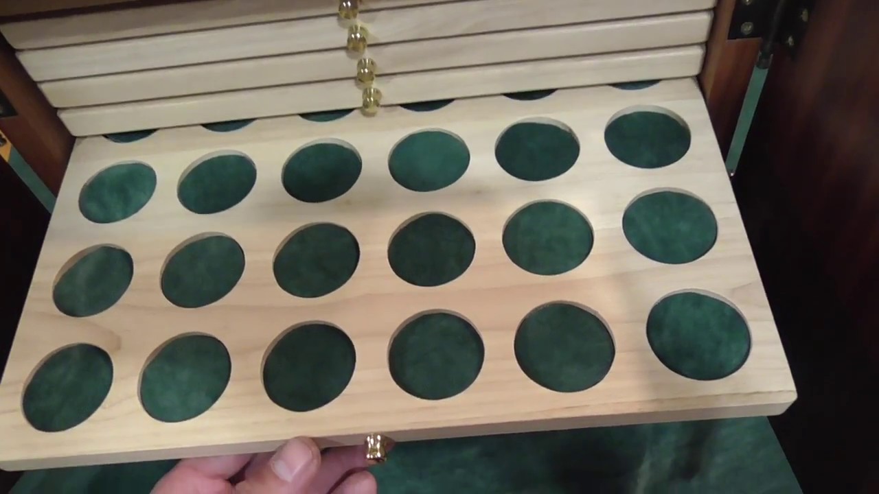 Мюнцкабинет, устройство для хранения монет своими руками Müntskabinet, a device for storing coins