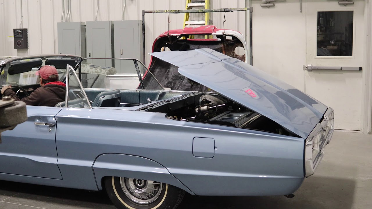 Эксплуатация кабриолета Ford Thunderbird 1964 года