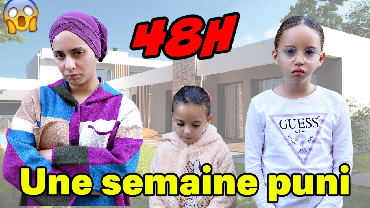 48H dernières HEURES D'UNE semaine PUNI ! MAMAN VEUT DIVORCER