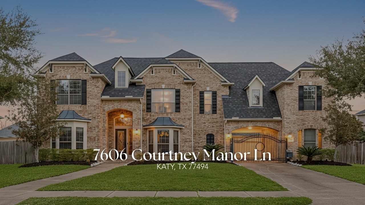 7606 Courtney Manor Ln, Katy, TX 77494