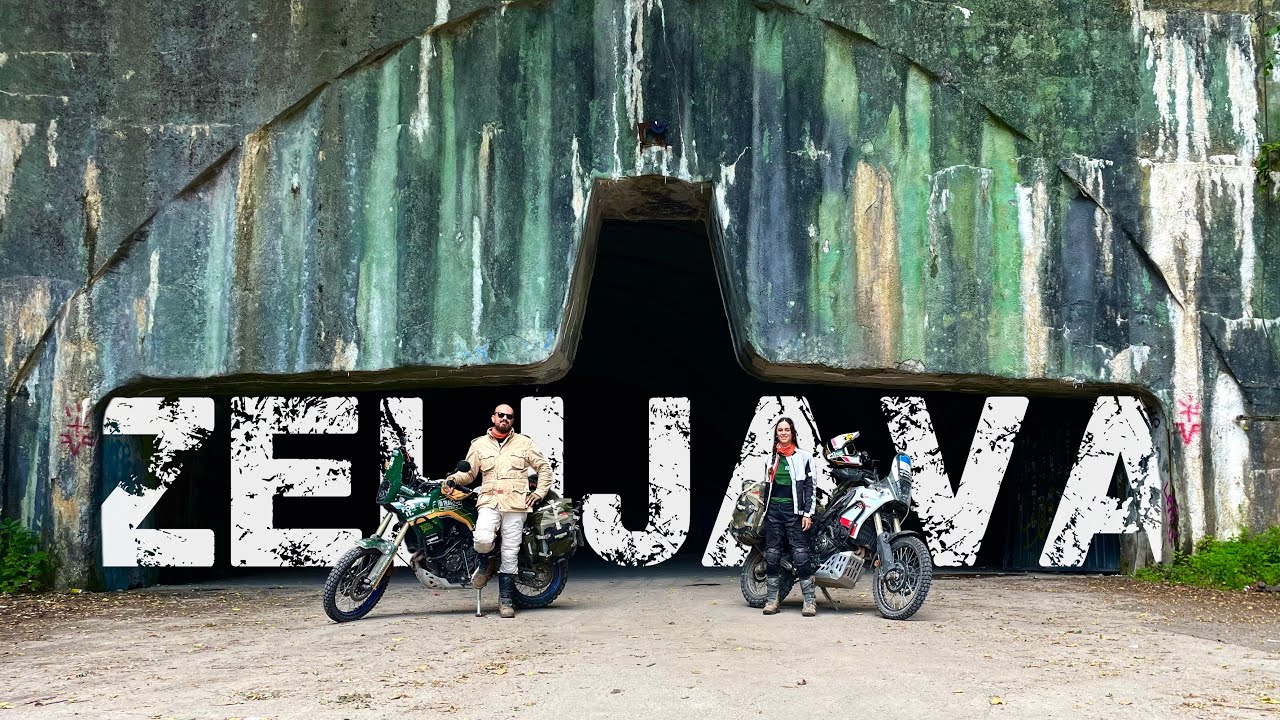 Croazia in Moto! Offroad a Zelijava, base aerea abbandonata - Italia India in Moto