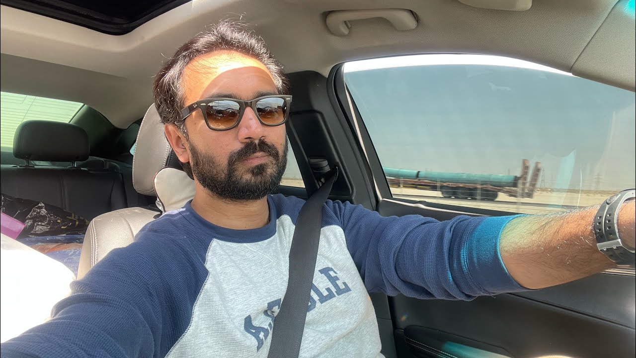 Vlog # 5 : Kuwait to Dubai by road, via Saudi Arabia.. a journey of 15 hours.. in Time Lapse
