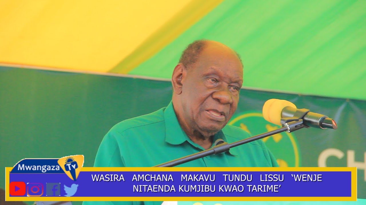 GEITA-WASIRA AMCHANA MAKAVU TUNDU LISSU ‘WENJE  NITAENDA KUMJIBU KWAO TARIME’
