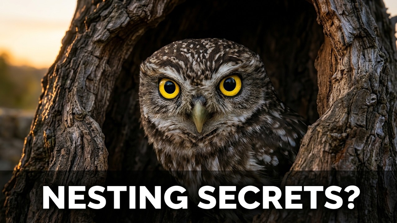 Little Owl Nesting Season | A Family Story