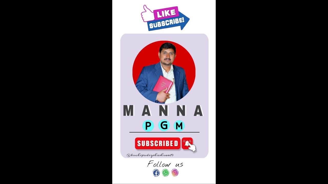 Manna PGM's broadcast