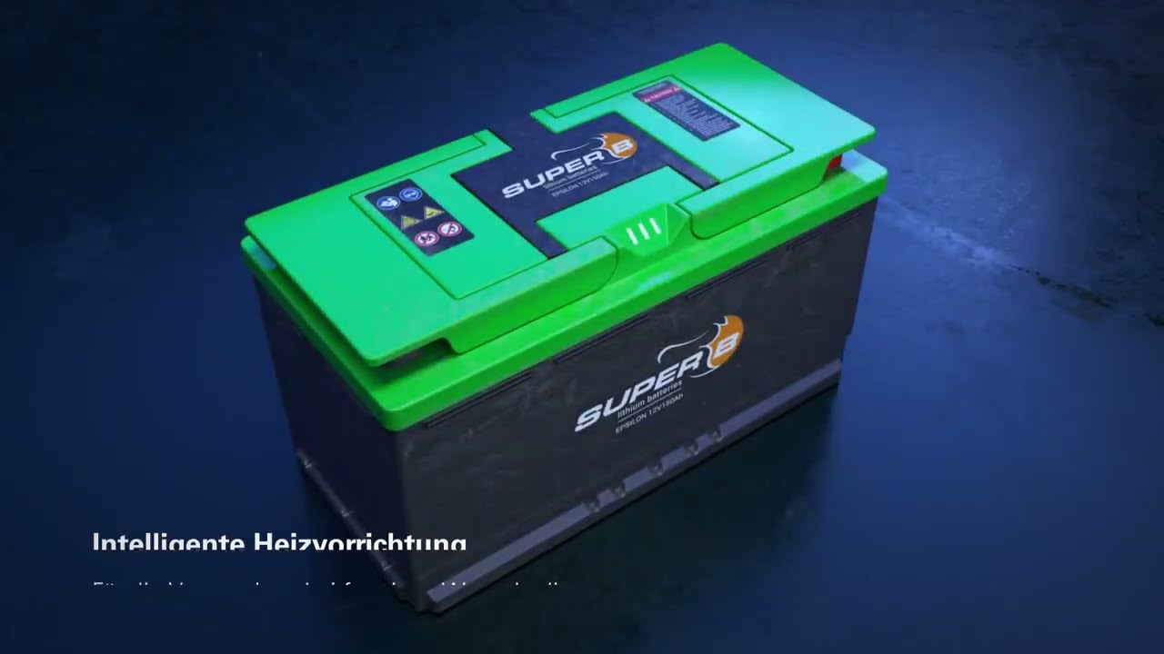 SUPER B Lithiumbatterien Epsilon 12V100Ah f&uuml;r Wohnmobile - www.camping-factory.com