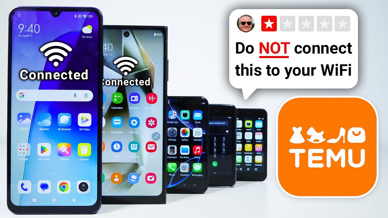 I Tested TEMU Phones for Hidden Trackers