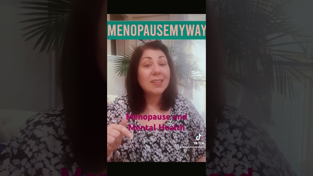 Over 50 and depressed? Check your hormones!                #menopause #holistichealth #mentalhealth