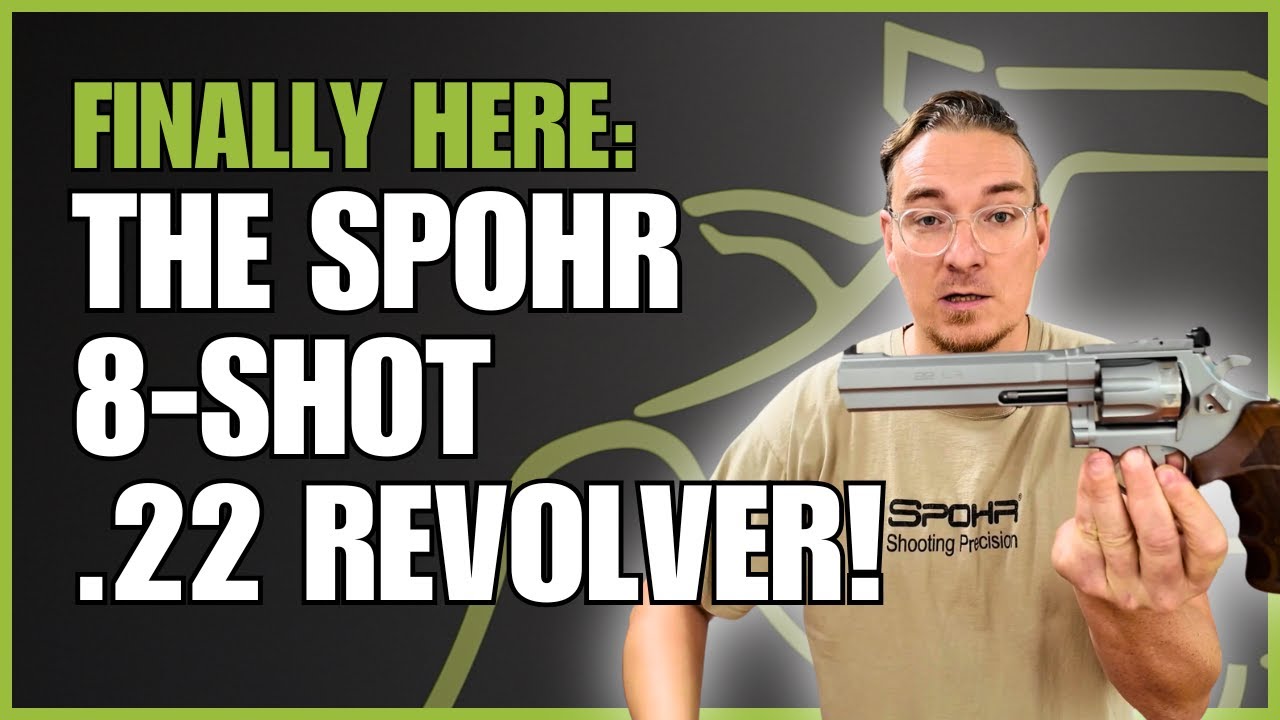 Introducing the NEW 8-shot .22 SPOHR REVOLVER! - Your wish is granted I Spohr Shooting Precision