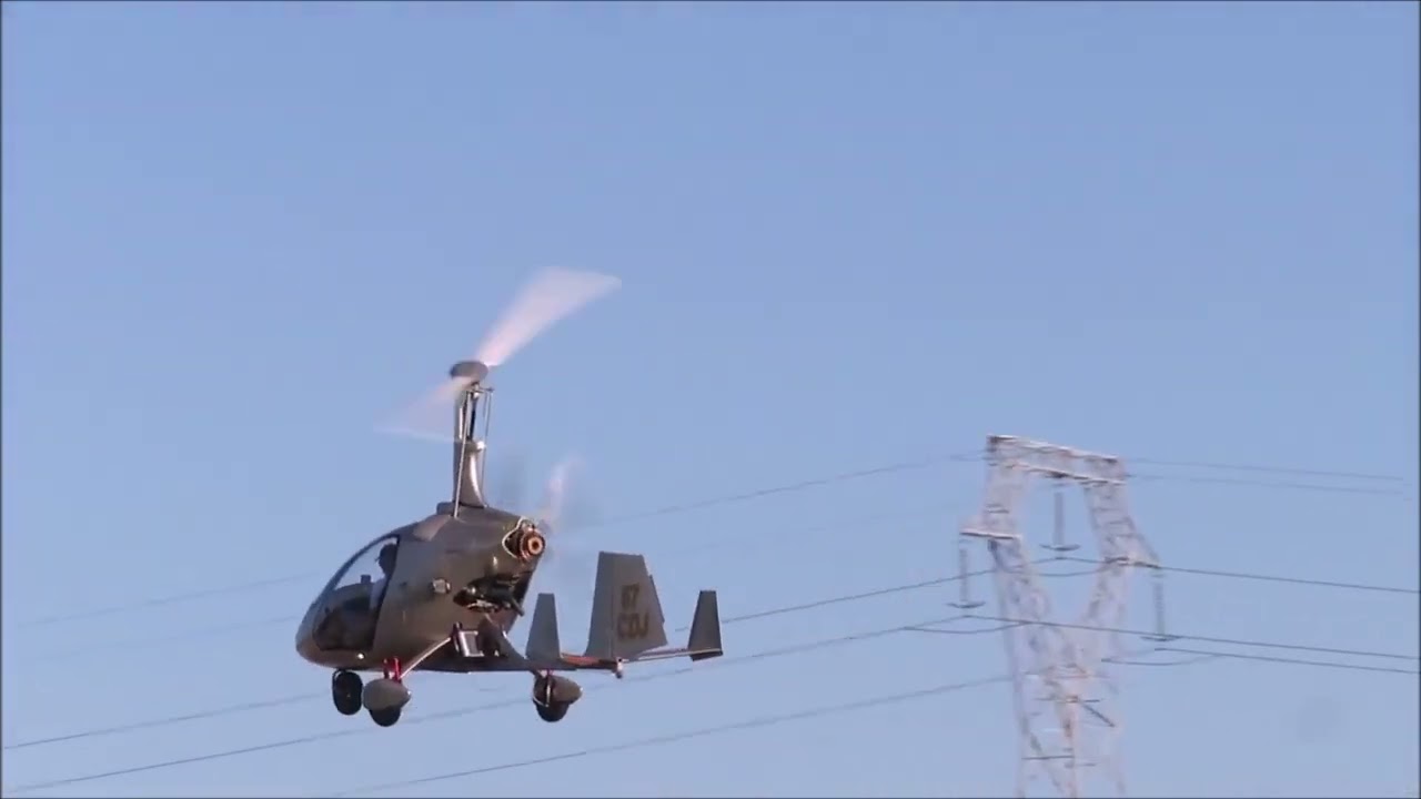 Autogire gris à la fête de l'air de Batzendorf