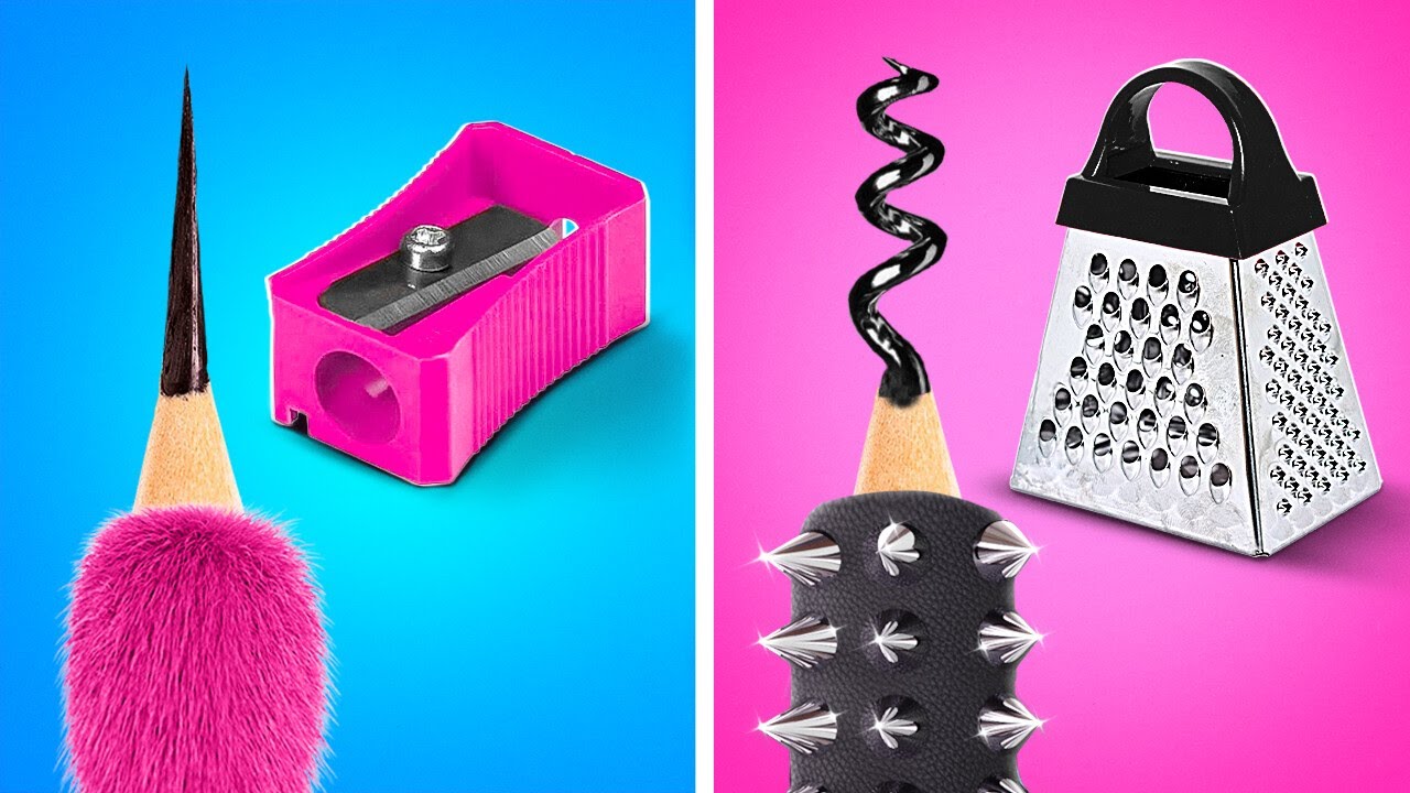 Trucchi scolastici intelligenti e idee creative per materiale scolastico fai-da-te 🎨🖌😍