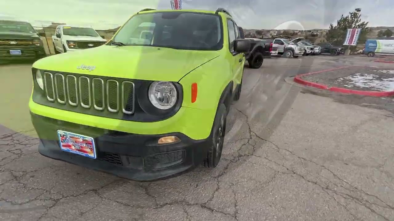 2017 Jeep Renegade Sport Castle Rock, Monument, Highlands Ranch, Centennial, Denver CO