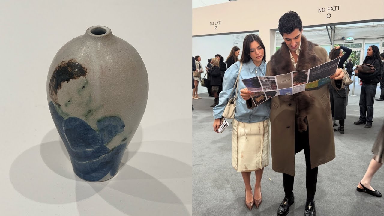 London alone, with friends and with art. Frieze.
