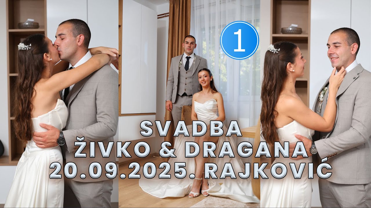 Svadba Zivko i Dragana   DEO 1  20 09 2025 Rajkovic