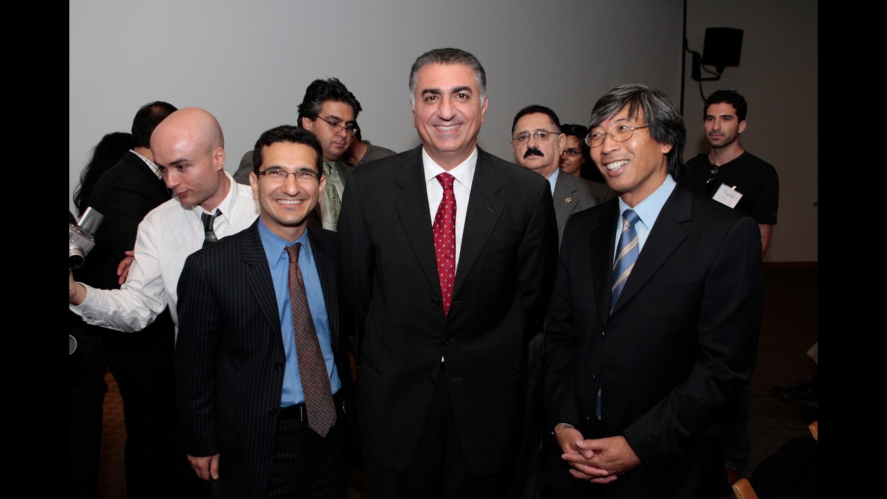 His Majesty Reza Pahlavi (son of the Shah) Keynote, 2008 Society for Brain Mapping and Theraputics