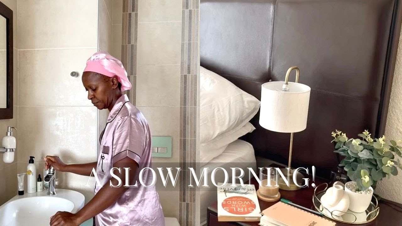 A Slow Morning at Home🌿 | Reading, Workout & Garden Harvest | South African YouTuber.