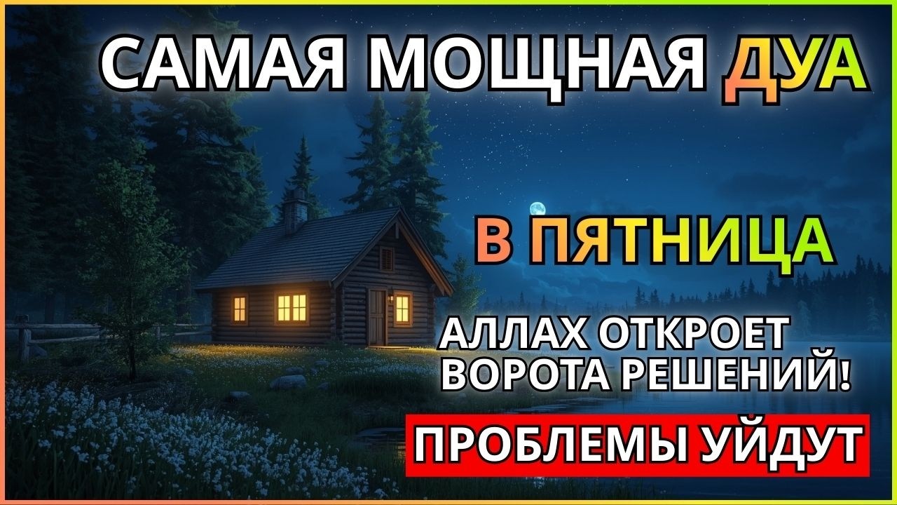 ✨💕САМАЯ СИЛЬНАЯ Дуа в ПЯТНИЦА ДАЕТ УВАЖЕНИЕ, БОГАТСТВО, РИЗК, ДЕНЬГИ, УСПЕХ И СЧАСТЬЕ! #дуа