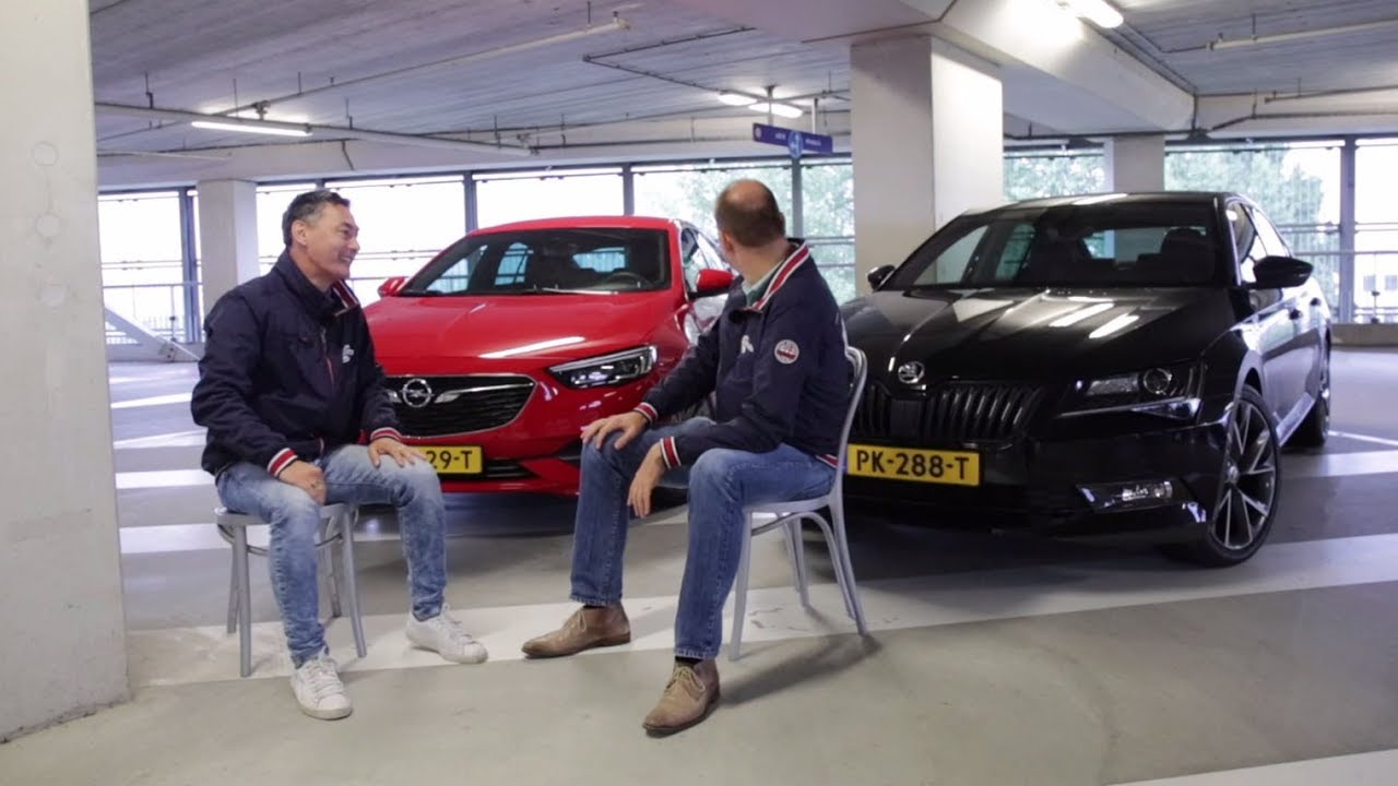 ANWB Dubbeltest Opel Insignia Grand Sport vs. Skoda Superb 2017