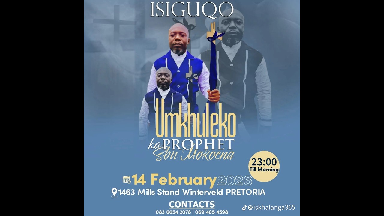 Inkonzo Prophet Sbu Mokoena Pretoria || 14 Feb 2026 || Bhekani Mncube | Mabalengwe | Compilation