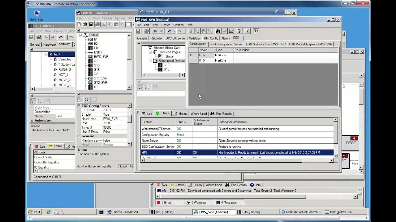 EGD HMI Demo