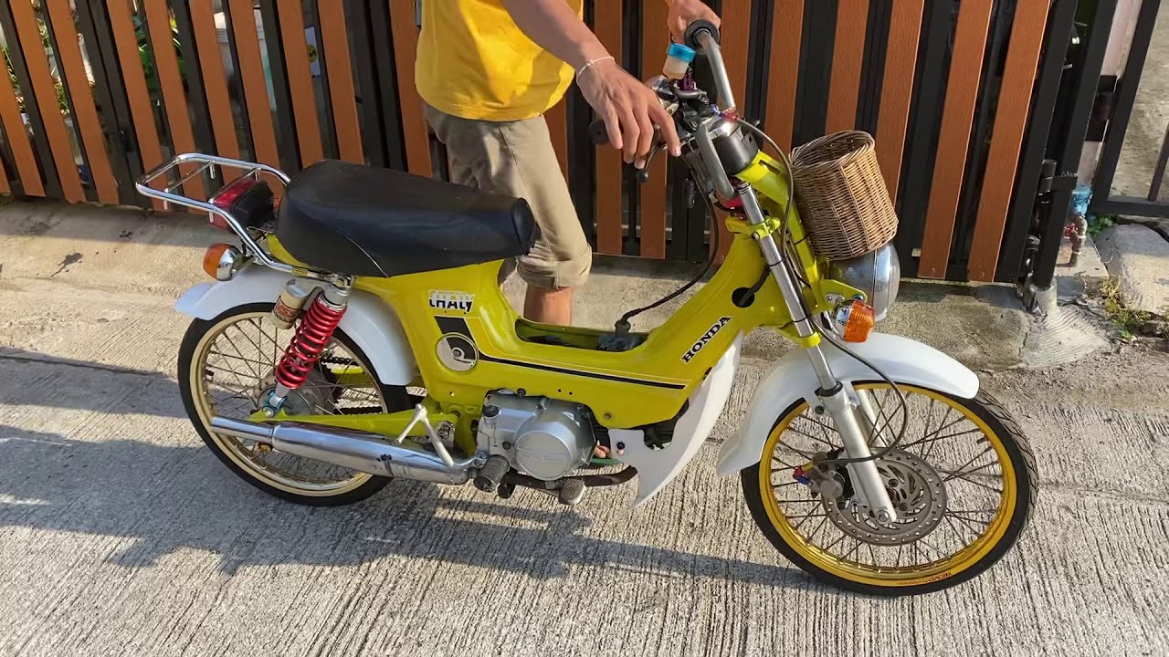ฮอนด้าชาลี แต่งขอบ17 honda chaly cf50