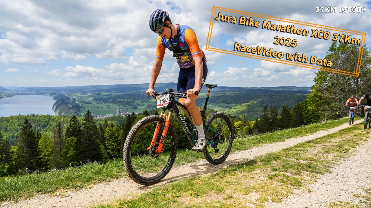 Jura Bike Marathon XCO | 37Km 1600D+ Racevideo with data