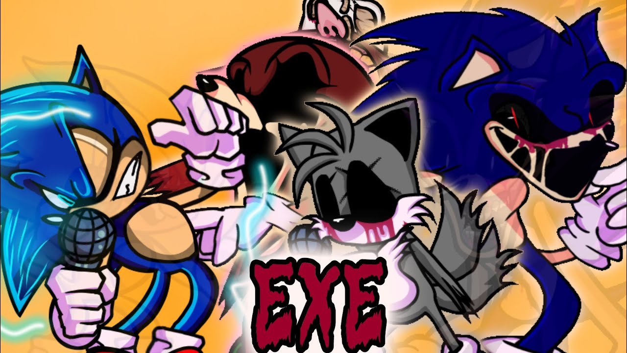 FRIDAY NIGHT FUNKIN' mod exe deathmatchV2 Sonic.exe vs Sonic angry 