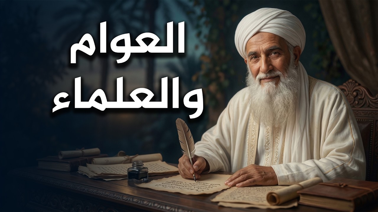 الإمام الغزالي والعلماء والعوام والكلام على الله بغير علم