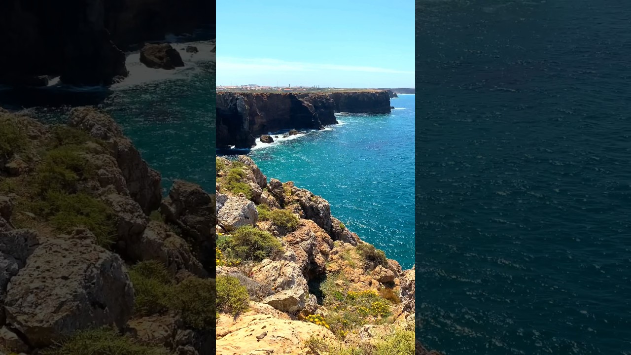 Fantastic Ocean View Algarve Portugal 🇵🇹 ☀️ 🌊 😎 #ocean #algarve #portugal #2onroute #shorts