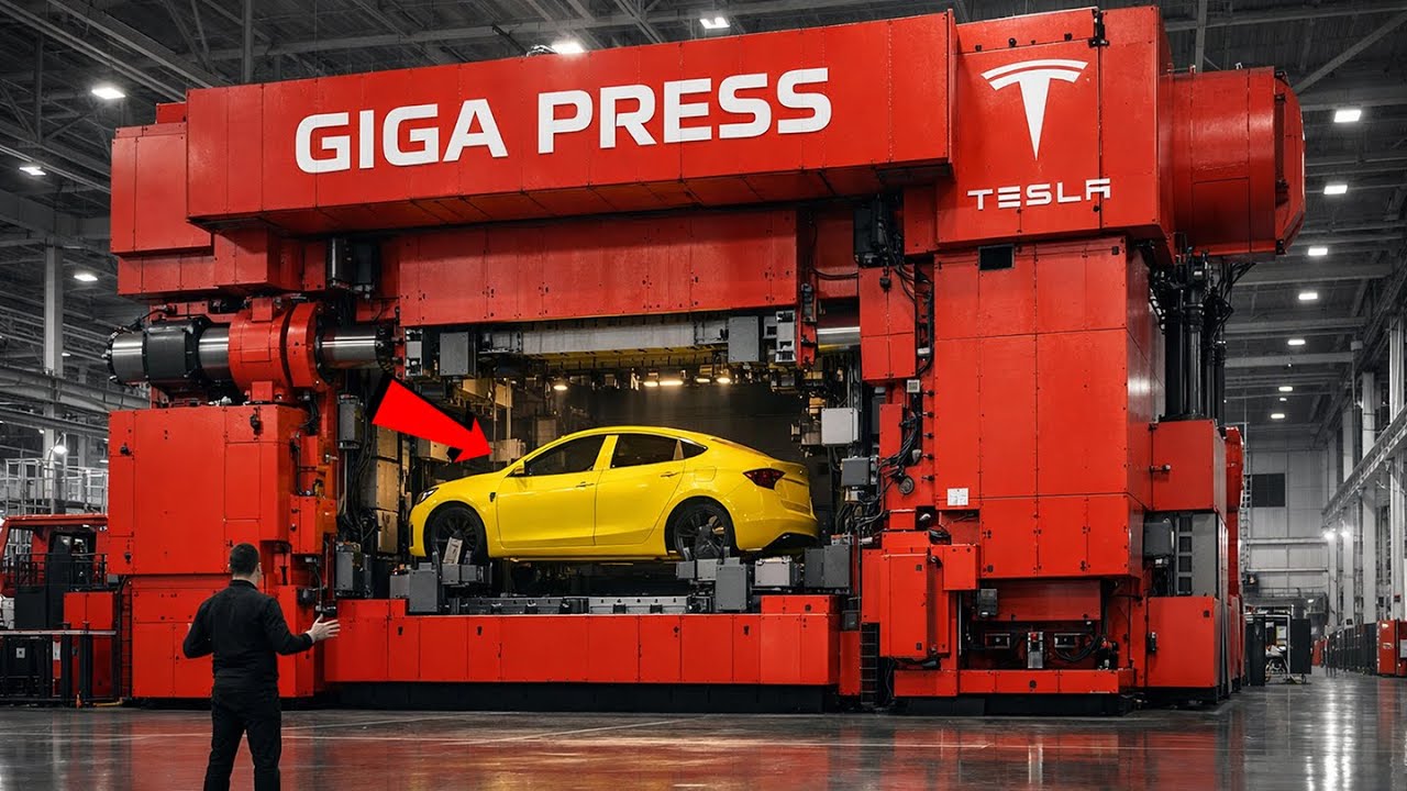 Elon Musk CONFIRMS World’s Biggest Texas Gigafactory Builds Tesla EV in Just 5 Seconds