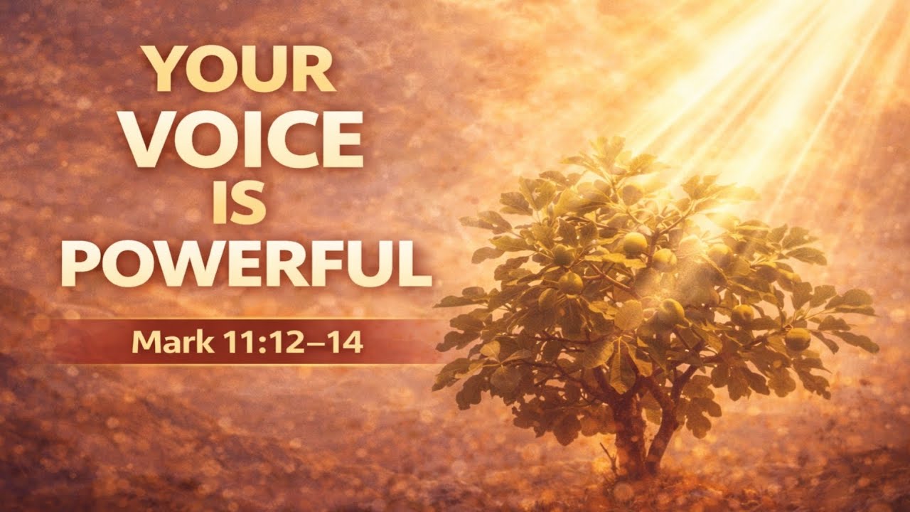 Your Voice Is Powerful | Mark 11:12–14 | Mark 11:21