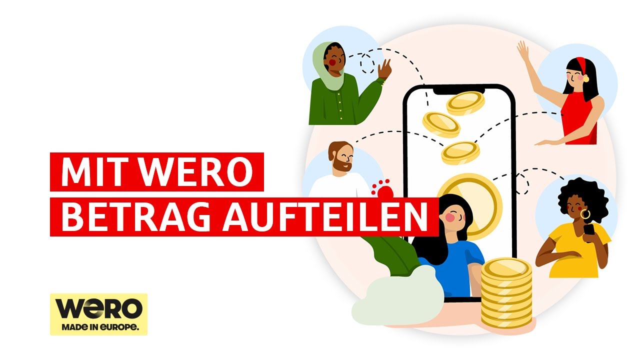 So funktioniert's: Einen Betrag teilen mit Wero