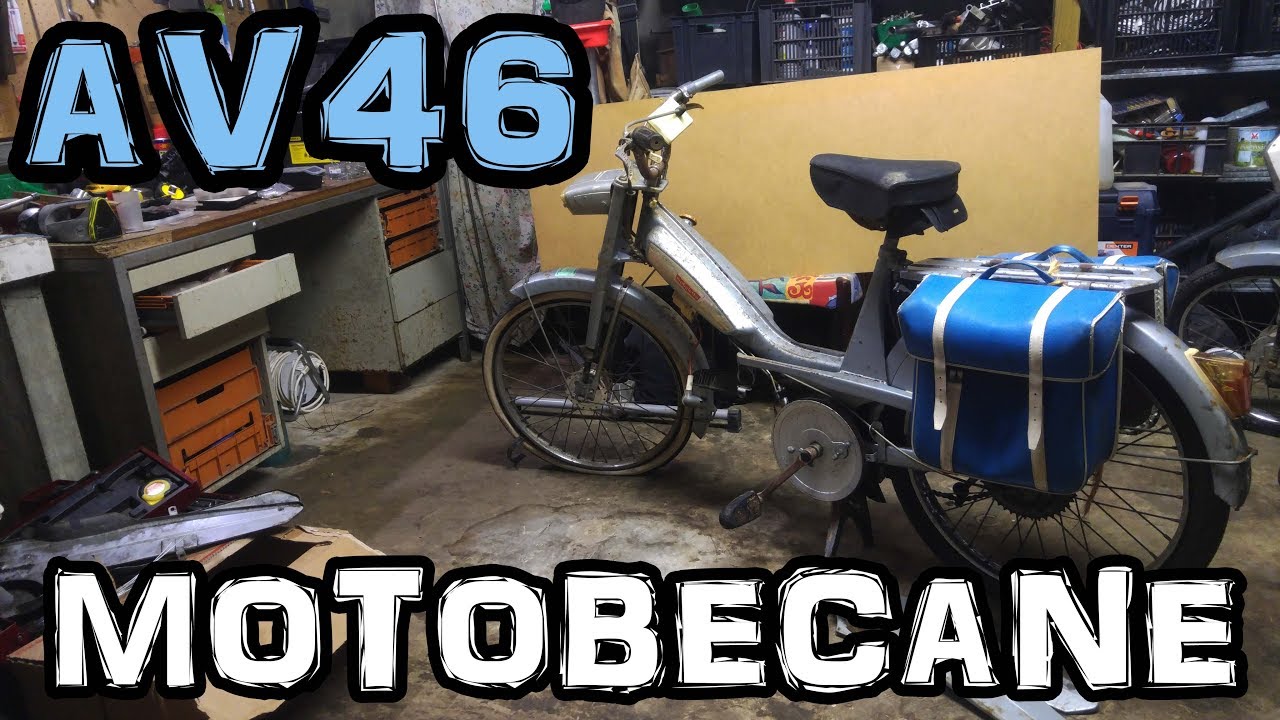 UNE NOUVELLE MOBYLETTE! - MOTOBECANE AV46