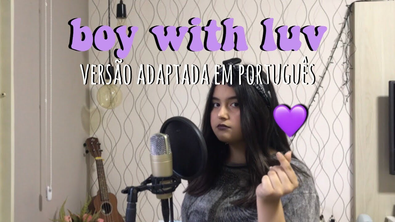 Boy With Luv - BTS (방탄소년단) feat. Halsey' | pt-br cover por duda santiago