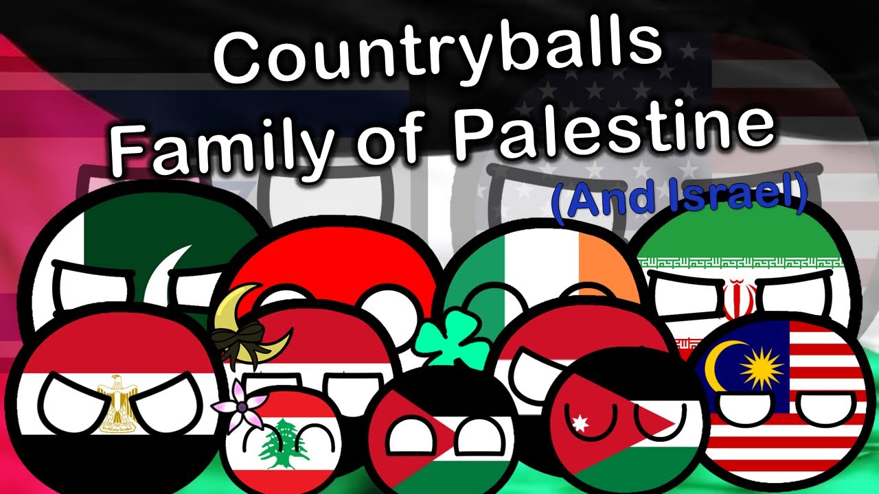 Countryballs - Family of Palestine