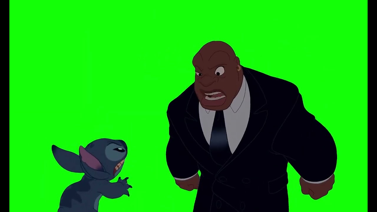 I Just Quit That Job meme - Lilo and Stitch Green Screen