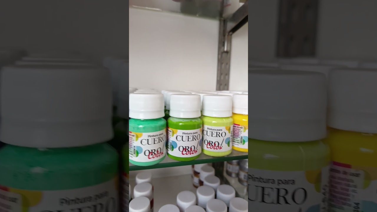 Pintura para cuero o cuerina