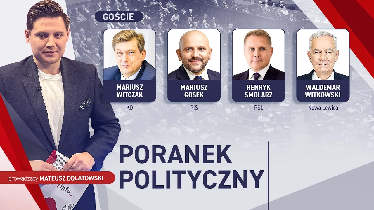 Witczak, Gosek, Smolarz, Witkowski | PORANEK POLITYCZNY | 28.10.2025