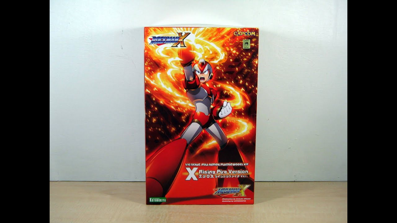 Review: Kotobukiya Rockman X (Megaman X) Rising Fire Ver. Model Kit