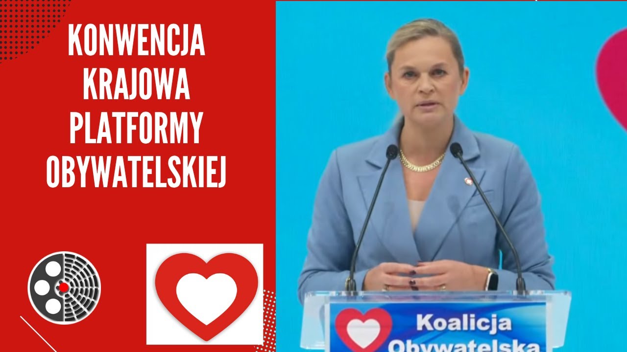 Barbara Nowacka: Konwencja Krajowa Platformy Obywatelskiej #ŁączyNasPolska