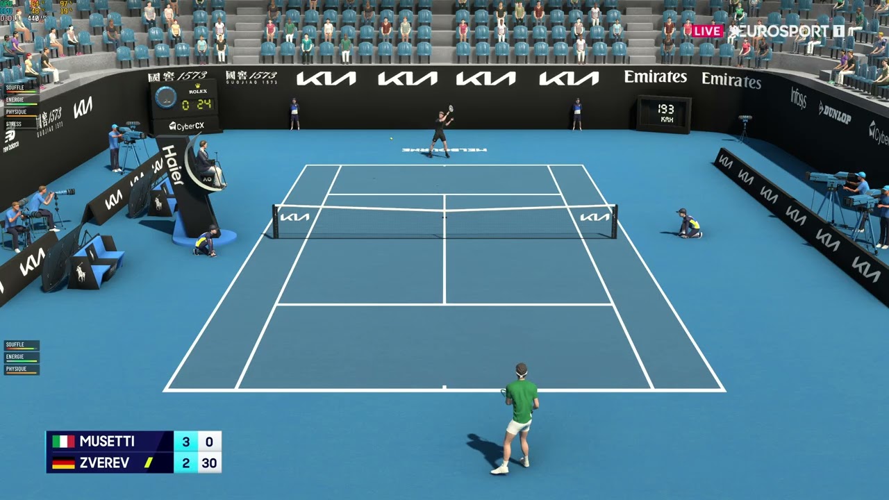 Lorenzo Musetti vs Alexander Zverev / Australia Open 2026 / TENNIS ELBOW 4