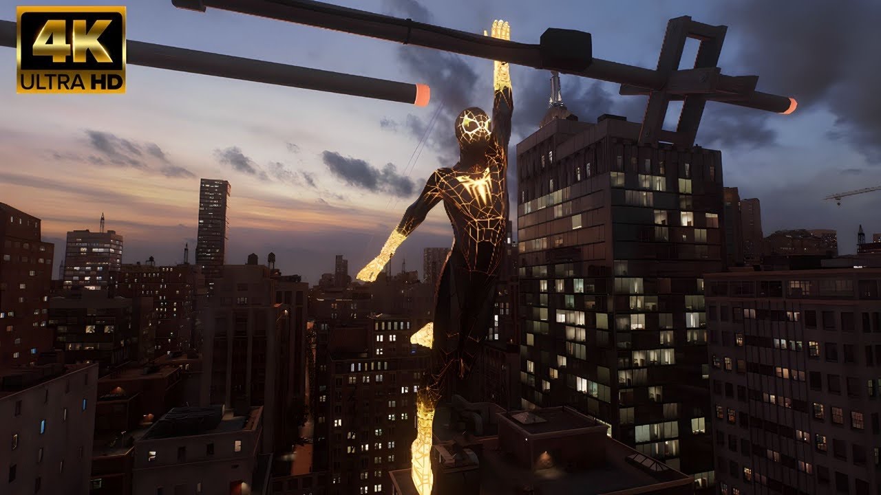 Miles Morales Programmable Matter Suit Free Roam - Marvel’s Spider-Man 2 PS5 Gameplay (4K60FPS)