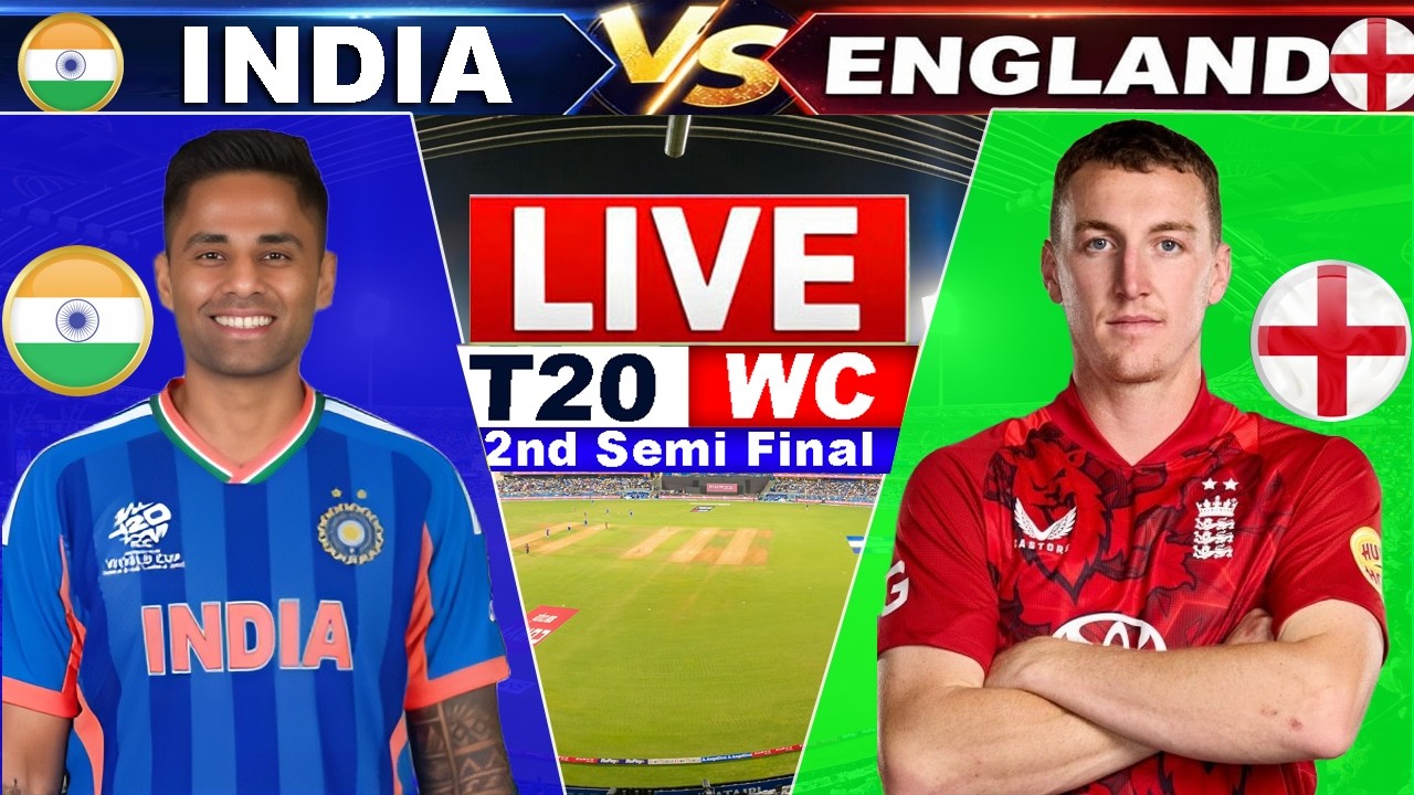 🛑Live IND Vs ENG WC Semi Final Match | India vs England World Cup Semi Final 2nd Innings last 5 Over