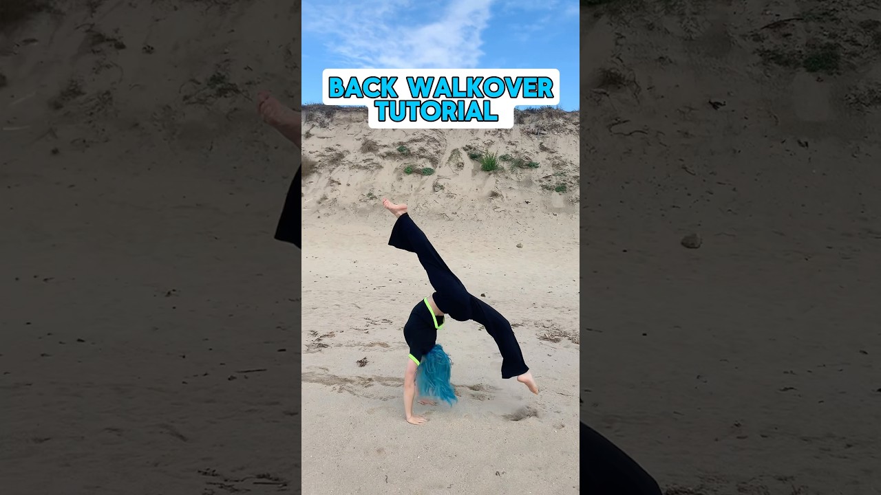 Learn the Back Walkover: Easy Step-by-Step Guide 🤸&zwj;♀️✨#tutorial