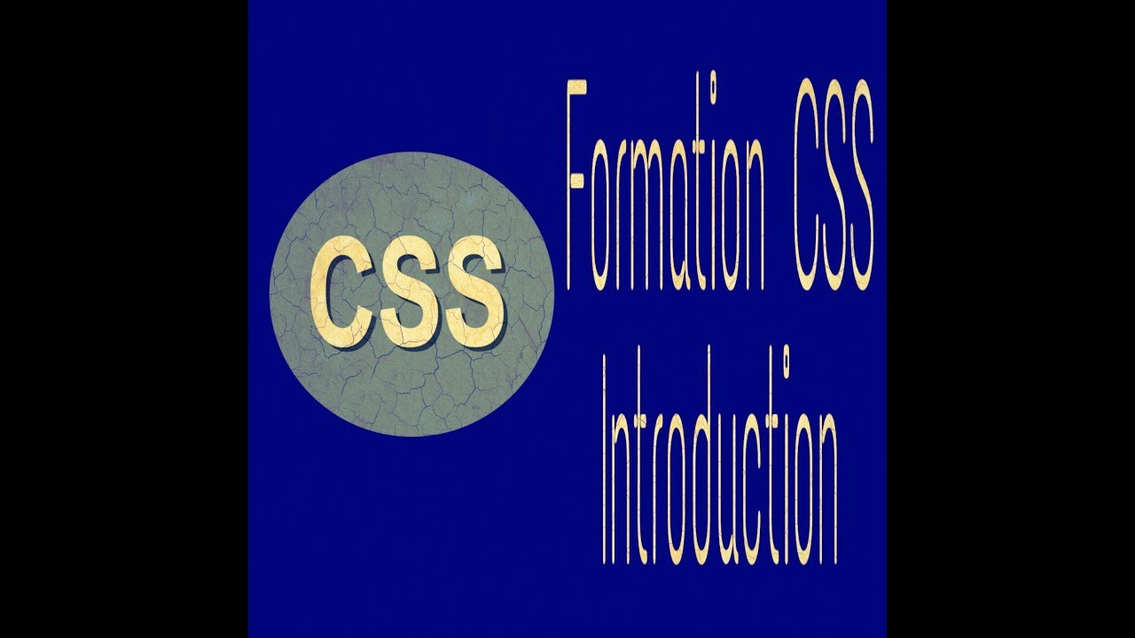 Formation CSS Darija Introduction