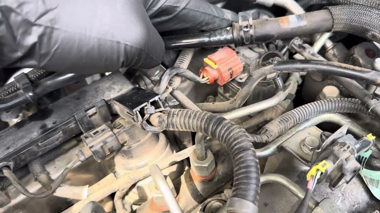 Holden Captiva 2014 EGR valve location and removal
