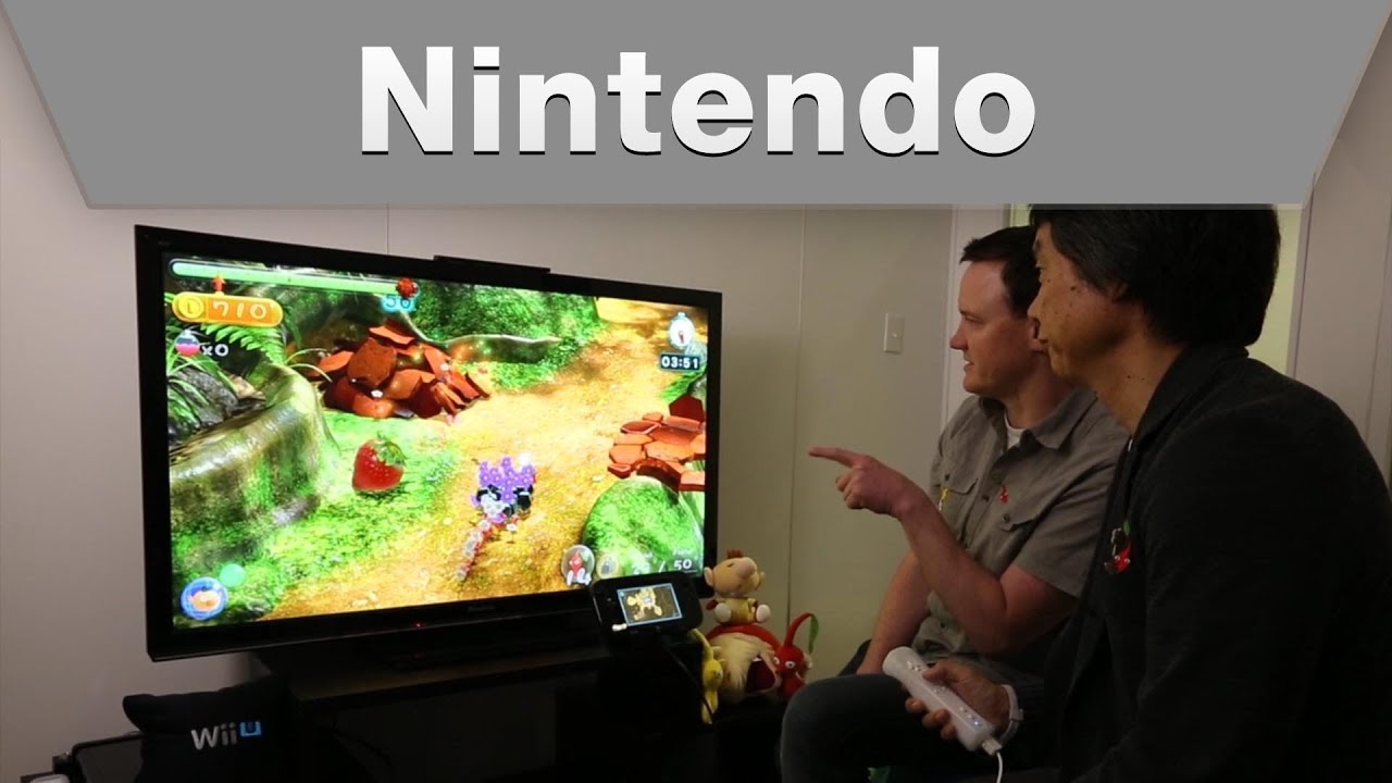 Shigeru Miyamoto Pikmin 3 Mission Mode
