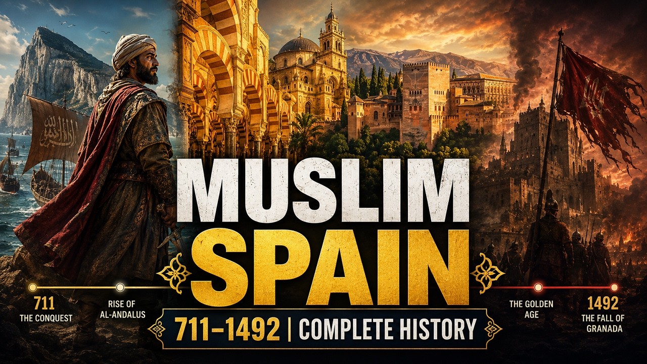 Al-Andalus: The Rise & Fall of Muslim Spain | Complete History and all of it's rulers