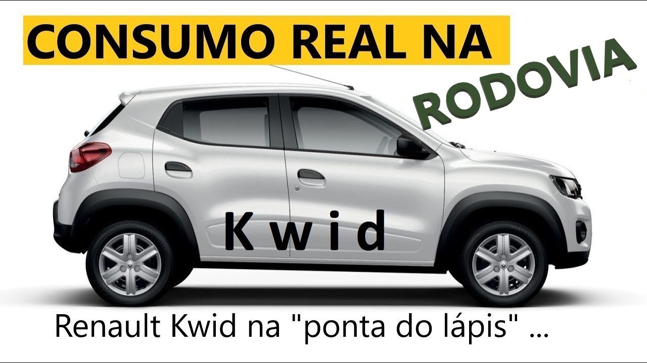 O bom consumo do Renault Kwid na rodovia. Aferido na bomba do posto !
